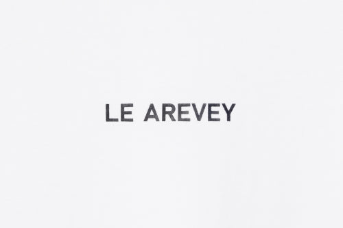 LE AREVEY ORIGINAL LOGO T-SHIRT WHITE [WOMAN]