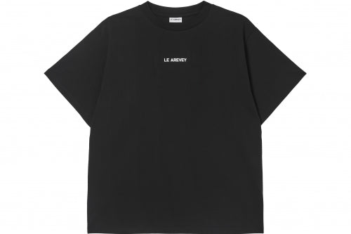 LE AREVEY ORIGINAL LOGO T-SHIRT BLACK [WOMAN]