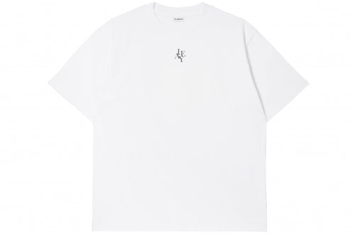 LE AREVEY SYMBOL NECKLESS T-SHIRT WHITE [MAN]