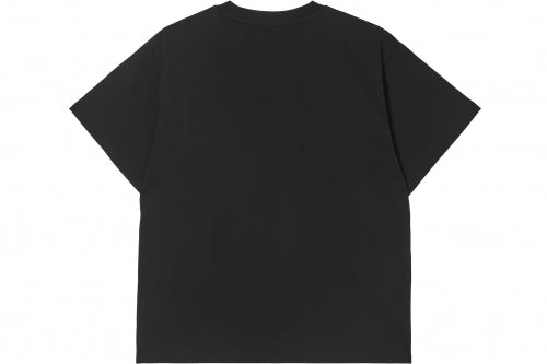 LE AREVEY SYMBOL NECKLESS T-SHIRT BLACK [WOMAN]