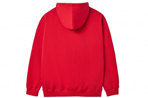 LE AREVEY ARCH LOGO HOODIE RED