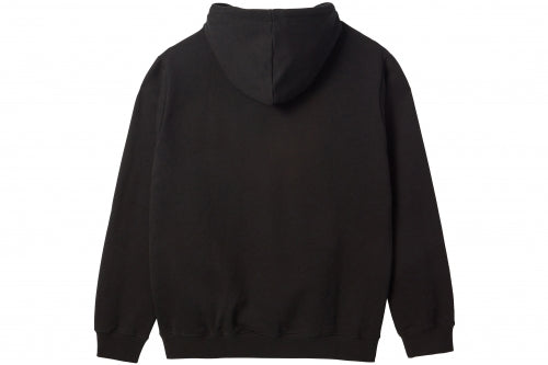 LE AREVEY ARCH LOGO HOODIE BLACK