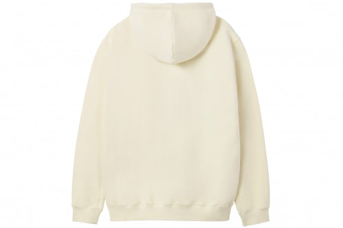 LE AREVEY ARCH LOGO HOODIE IVORY