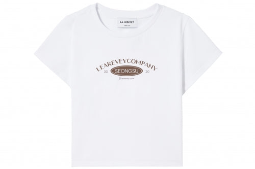LE AREVEY COMPANY CROPPED WHITE/BROWN [WOMAN]