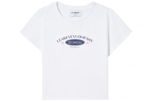 LE AREVEY COMPANY CROPPED WHITE/NAVY [WOMAN]