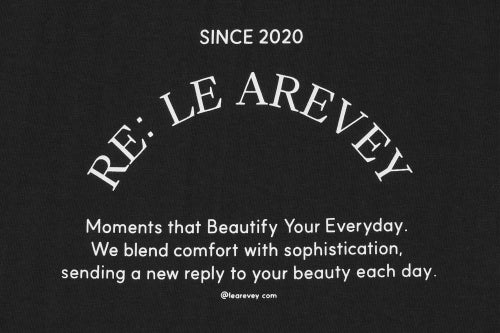 RE : LE AREVEY CROPPED T-SHIRT BLACK [WOMAN]