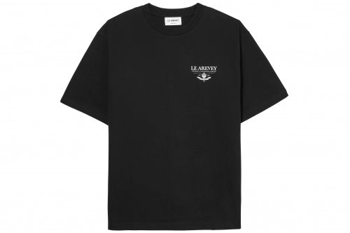 CROWN SYMBOL LOGO T-SHIRT BLACK