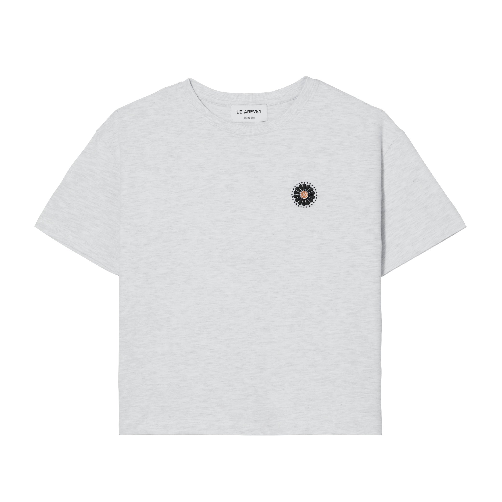 Fior Da T-SHIRT MELANGE GRAY [WOMAN]