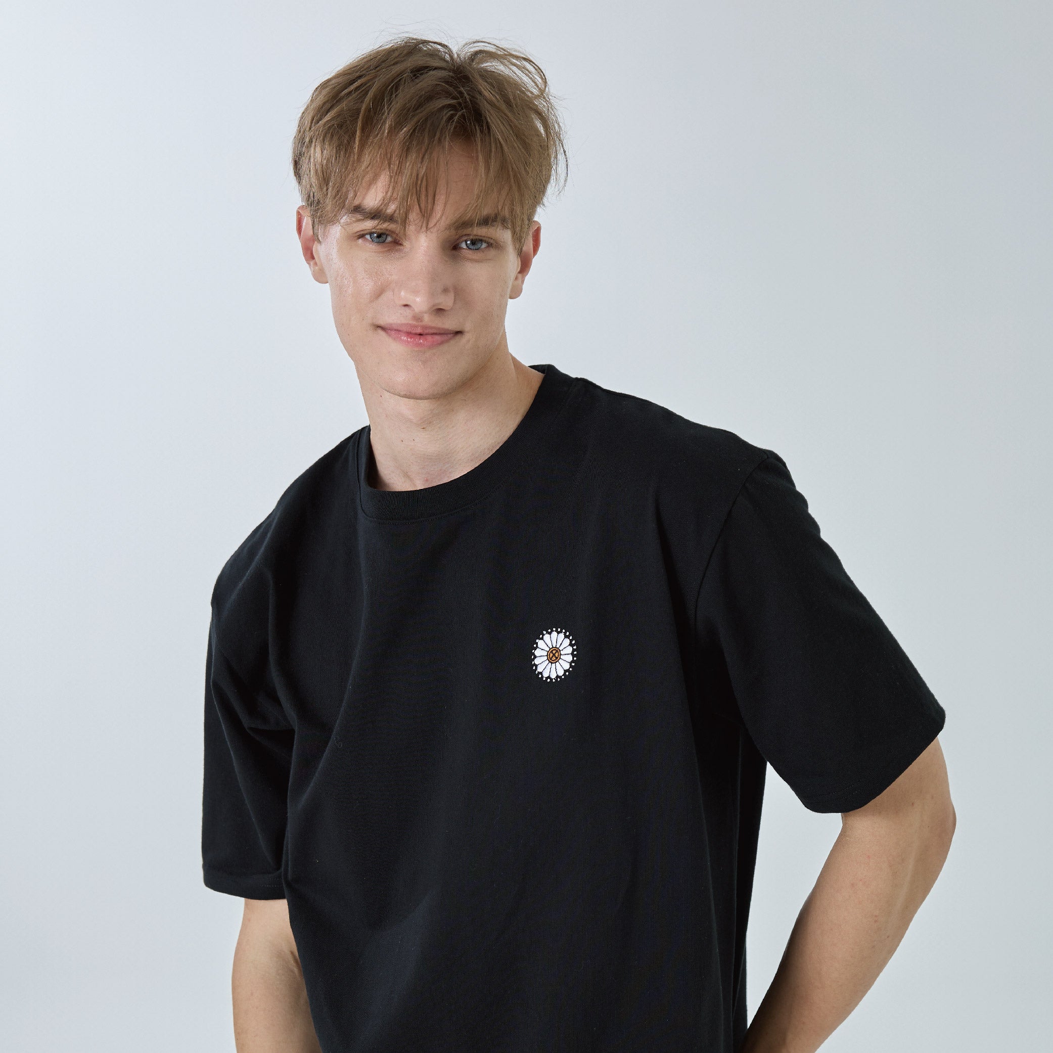 Fior Da T-SHIRT BLACK [MAN]