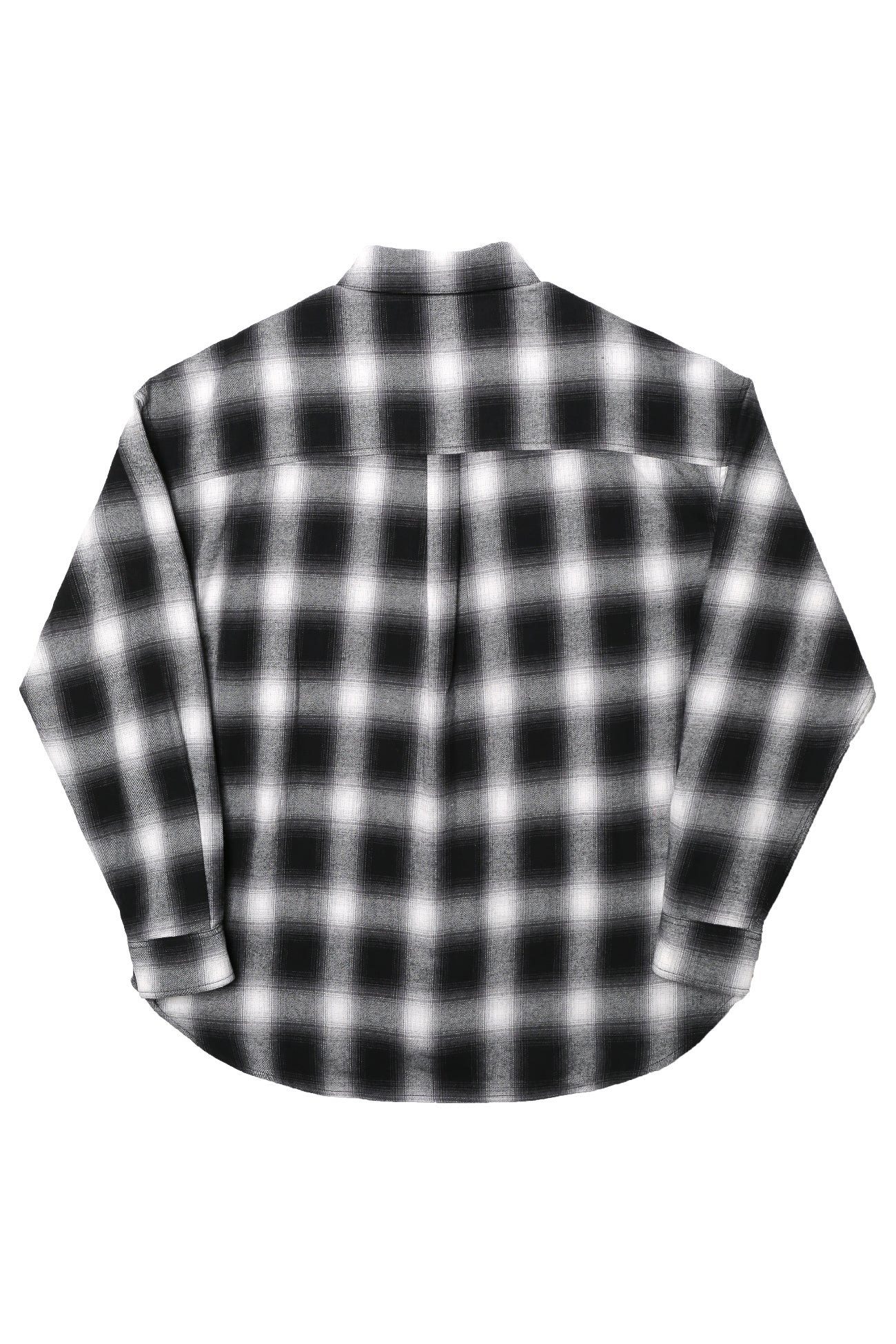 LE AREVEY PLAID SHIRT - BLACK