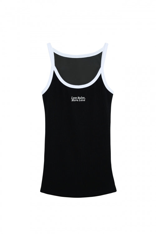 SLEEVELESS BLACK