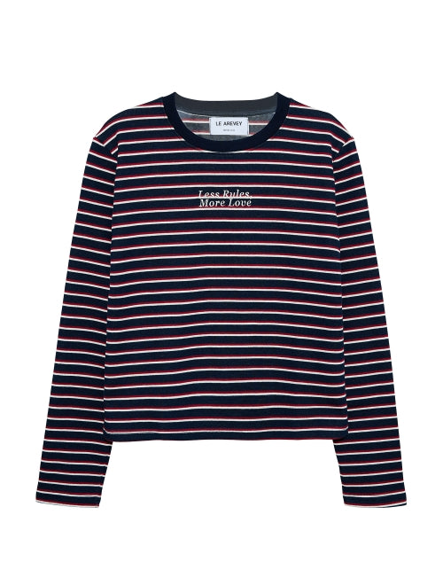 SLEEVE NAVY / BURGUNDY