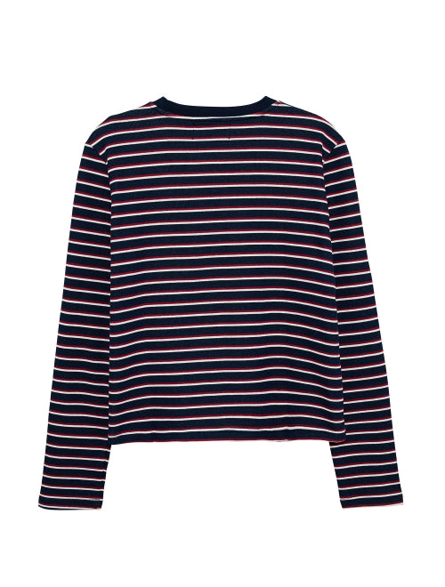 SLEEVE NAVY / BURGUNDY