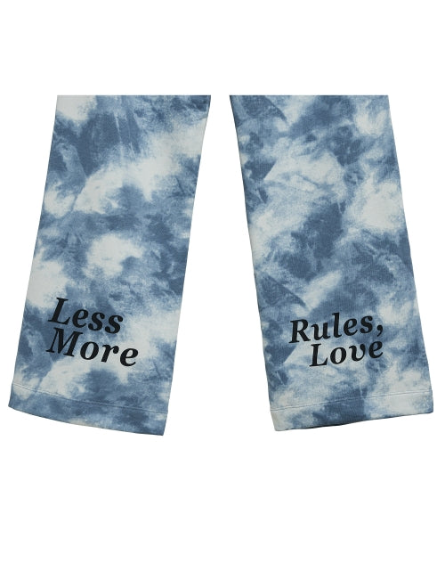 WASHED PANTS BLUE