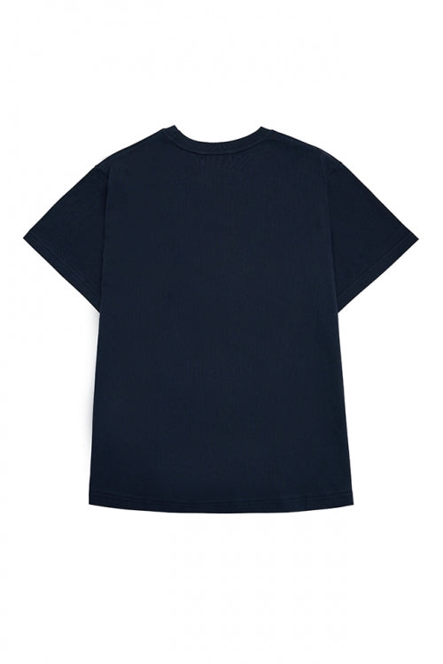 LESS RULES MORE LOVE T-SHIRT NAVY / WHITE [WOMAN]