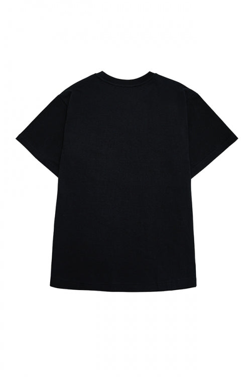LESS RULES MORE LOVE T-SHIRT BLACK / WHITE [WOMAN]