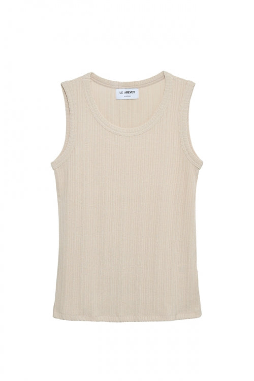 OVER SLEEVELESS BEIGE