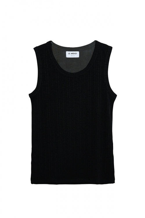 OVER SLEEVELESS BLACK