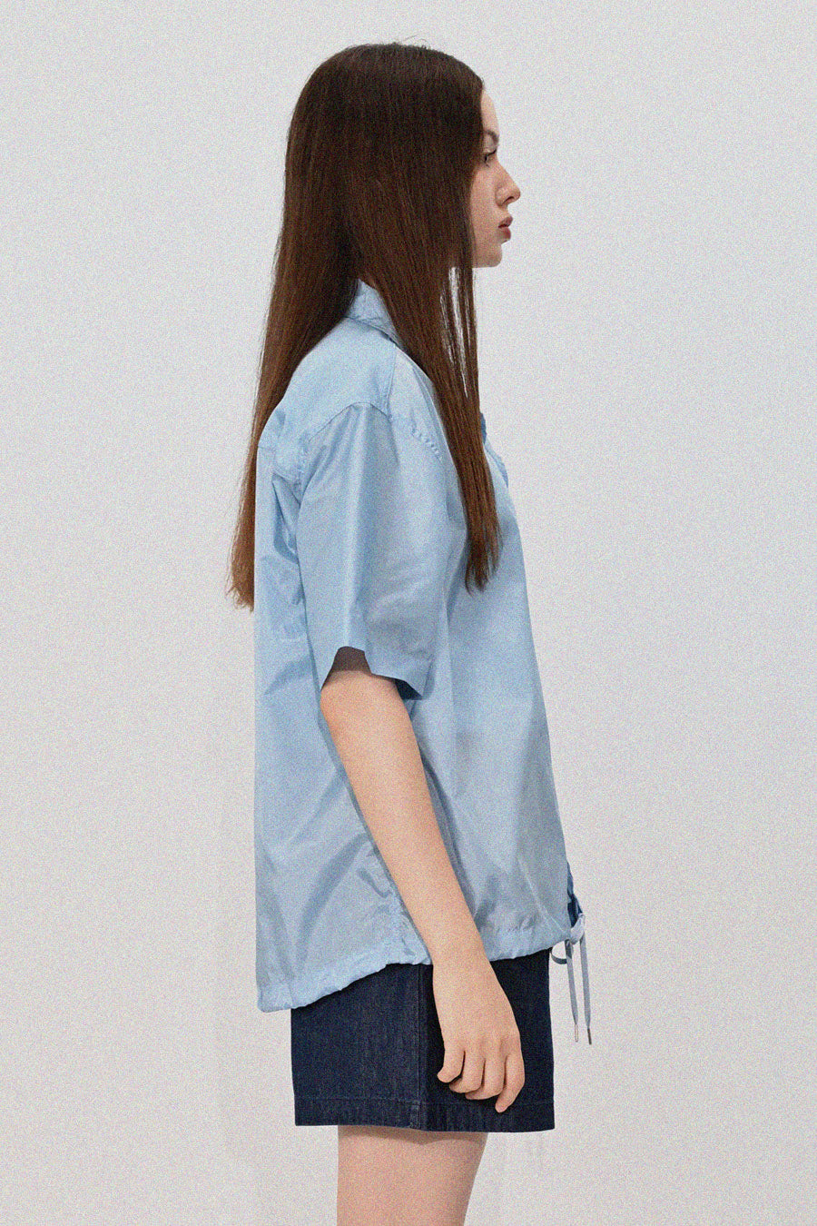 Ripstop Covered Shirt Jacket — S.Blue (Women's)