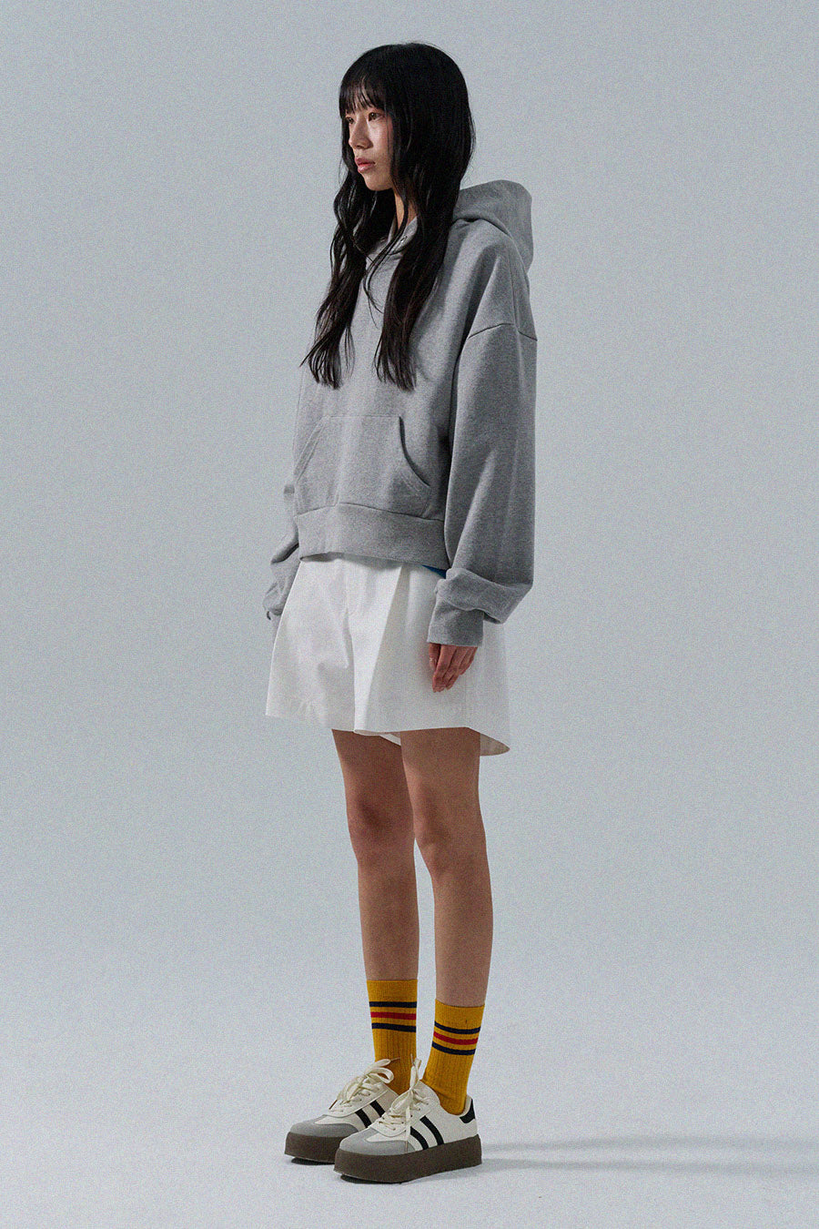 Imbalance Sweat Hoodie — Lava Gray