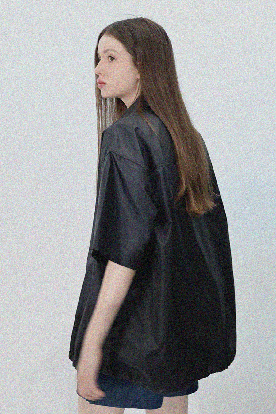 Ripstop Covered Shirt Jacket — D.Navy